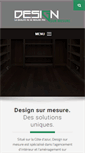 Mobile Screenshot of design-surmesure.com